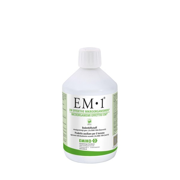 EM1 = Effektive Mikroorganismen Urlösung